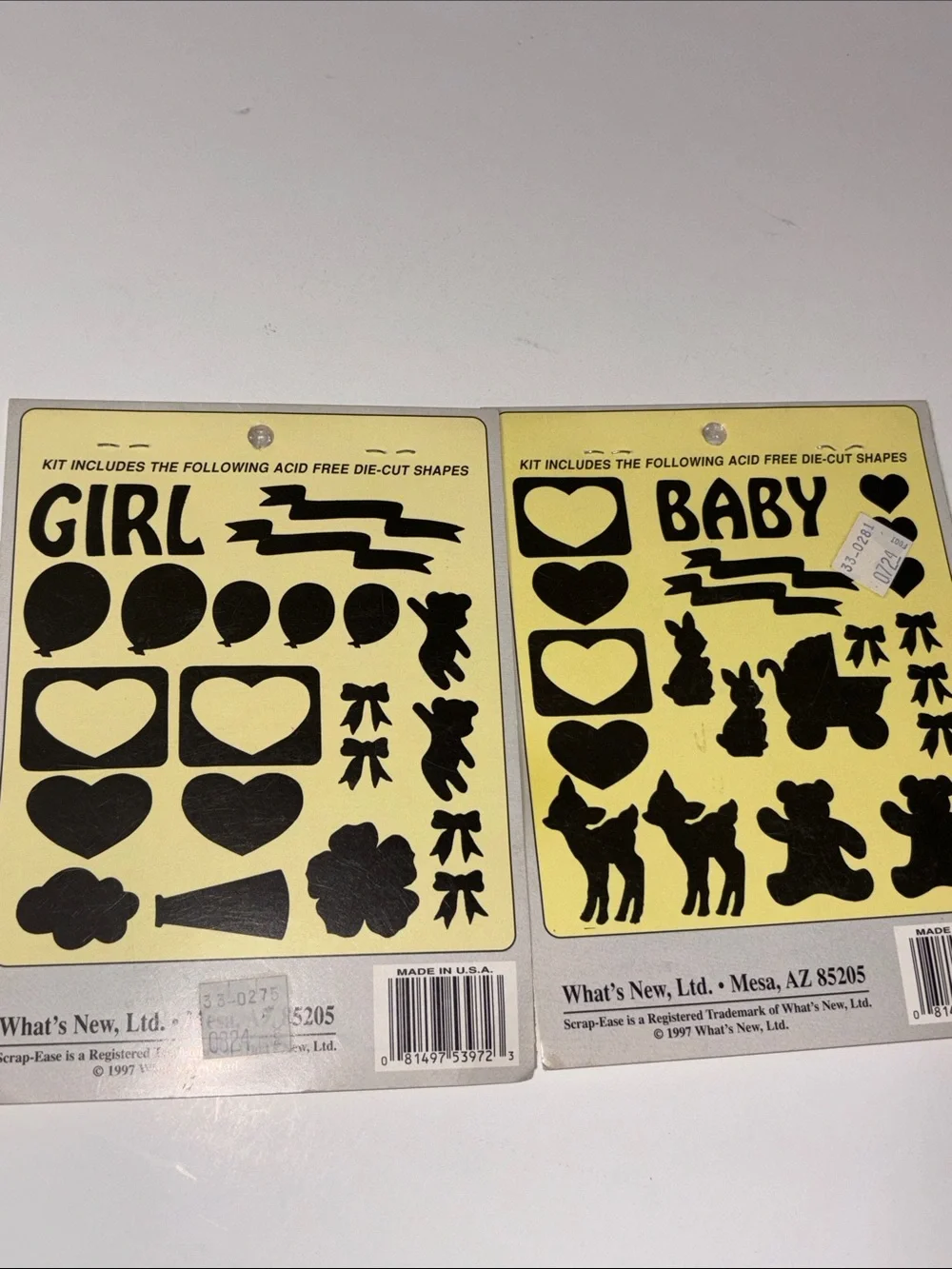 Baby Girl Scrapbook Set 1990s Scrapbook Y2K Scrapbook Collection Baby Girl
